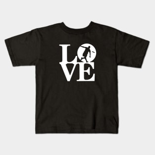 Love Disc Golf Disc Golf Lover Disc Golfing Design Kids T-Shirt